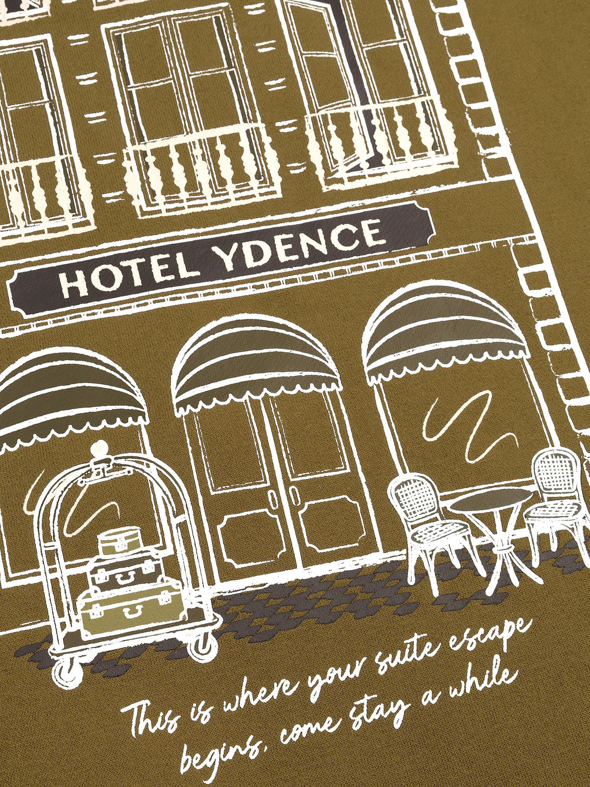 Ydence | Sweater Hotel Ydence olive