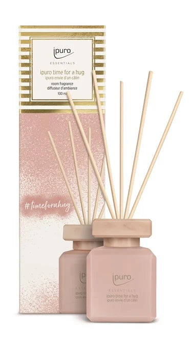 Geurstokjes essentials 100ml Time for a hug