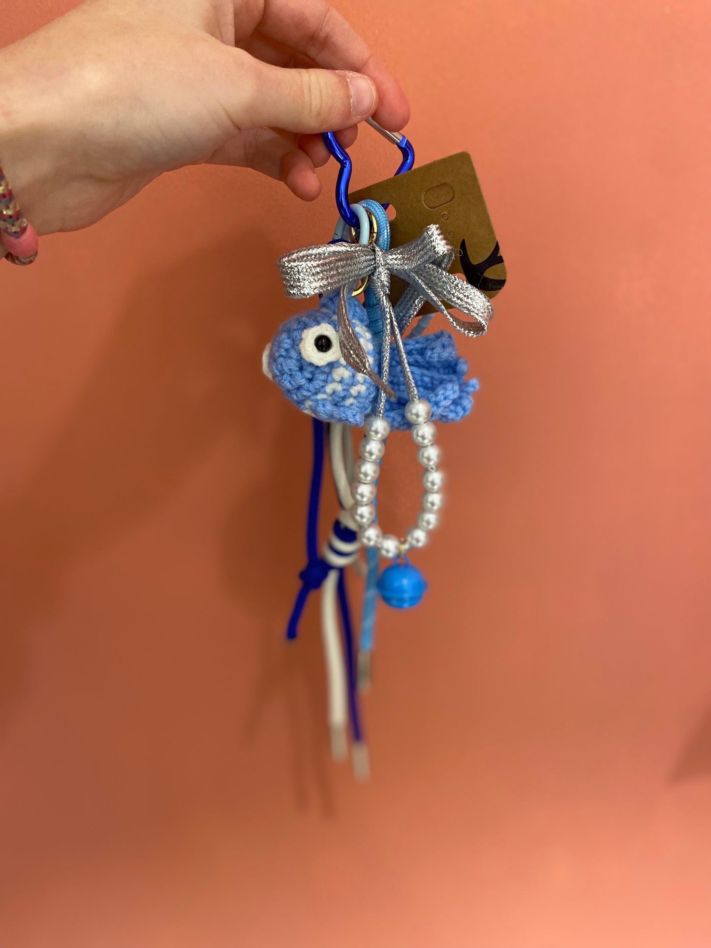Handtas hanger / sleutelhanger visje