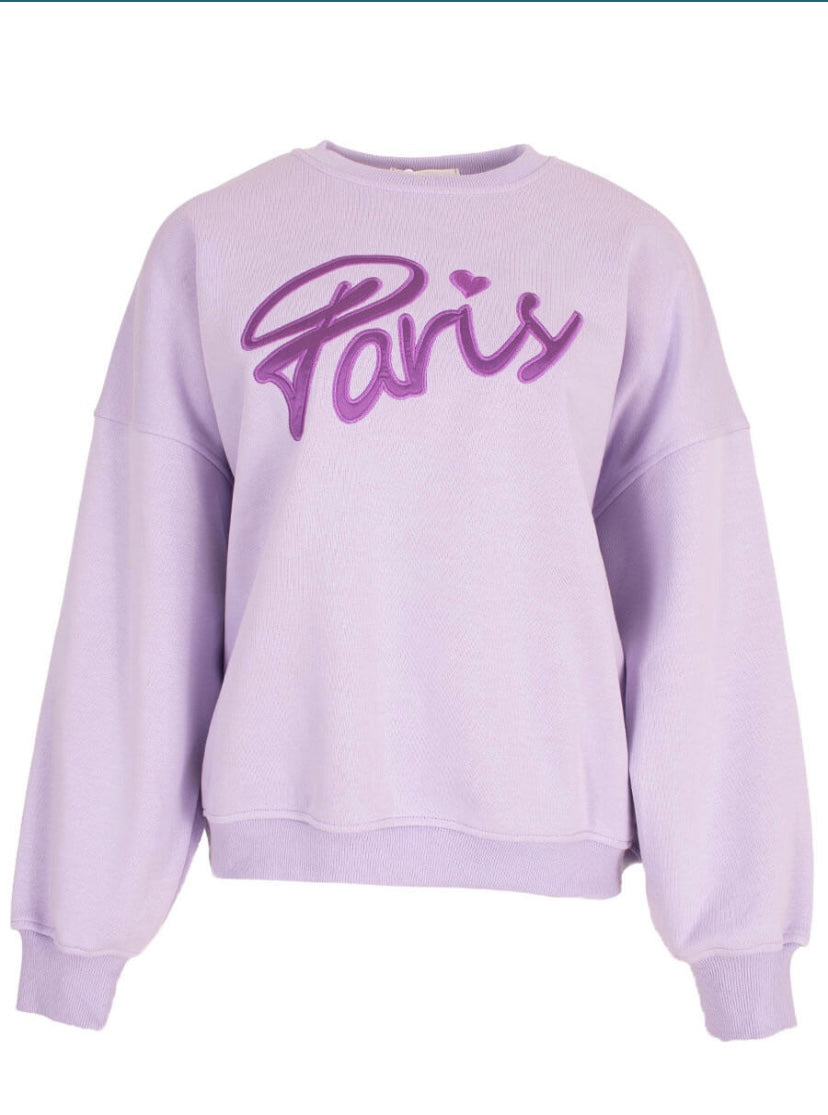 Sweater Paris | Paars