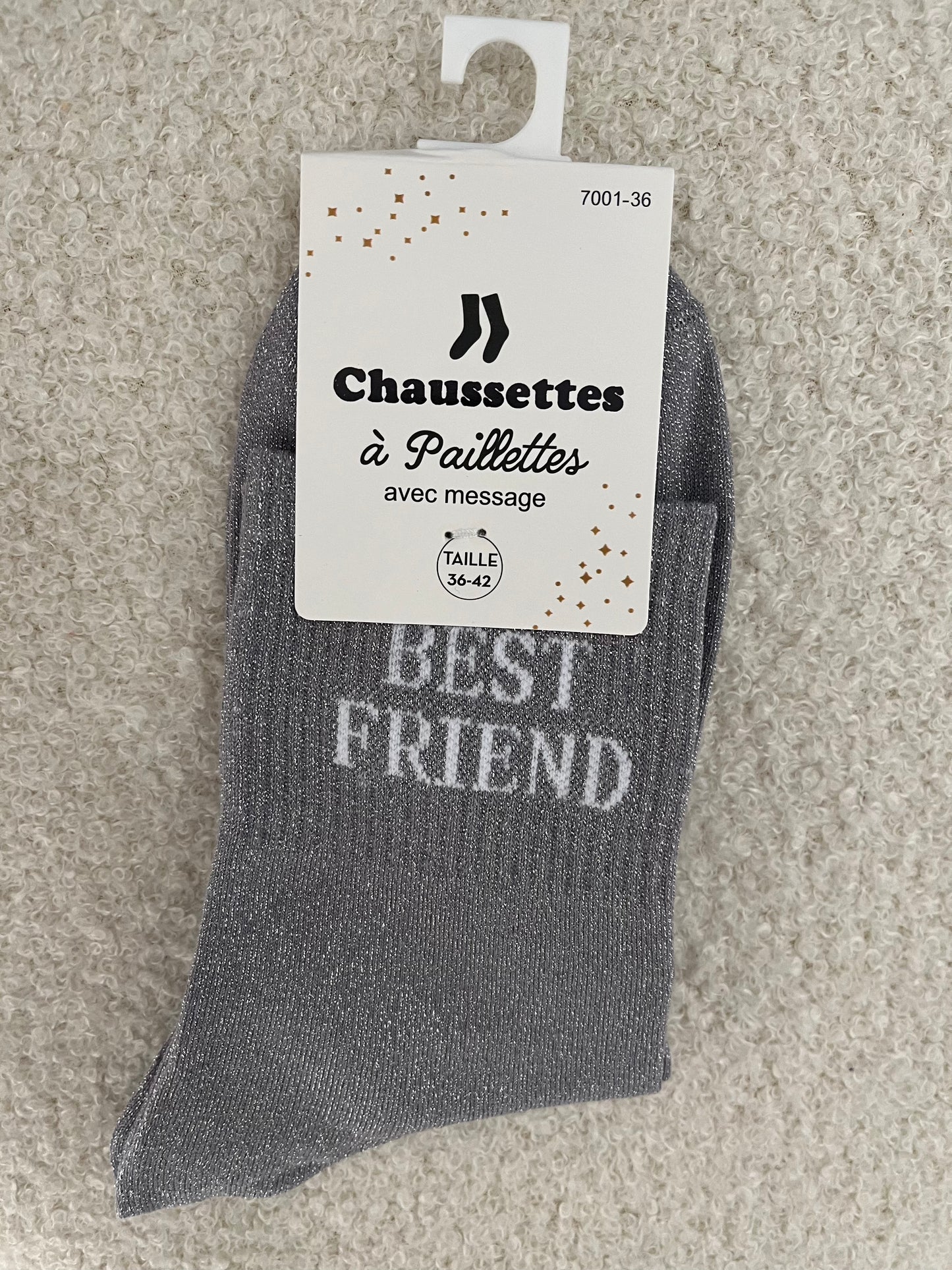 Sokken Best Friend | Grijs