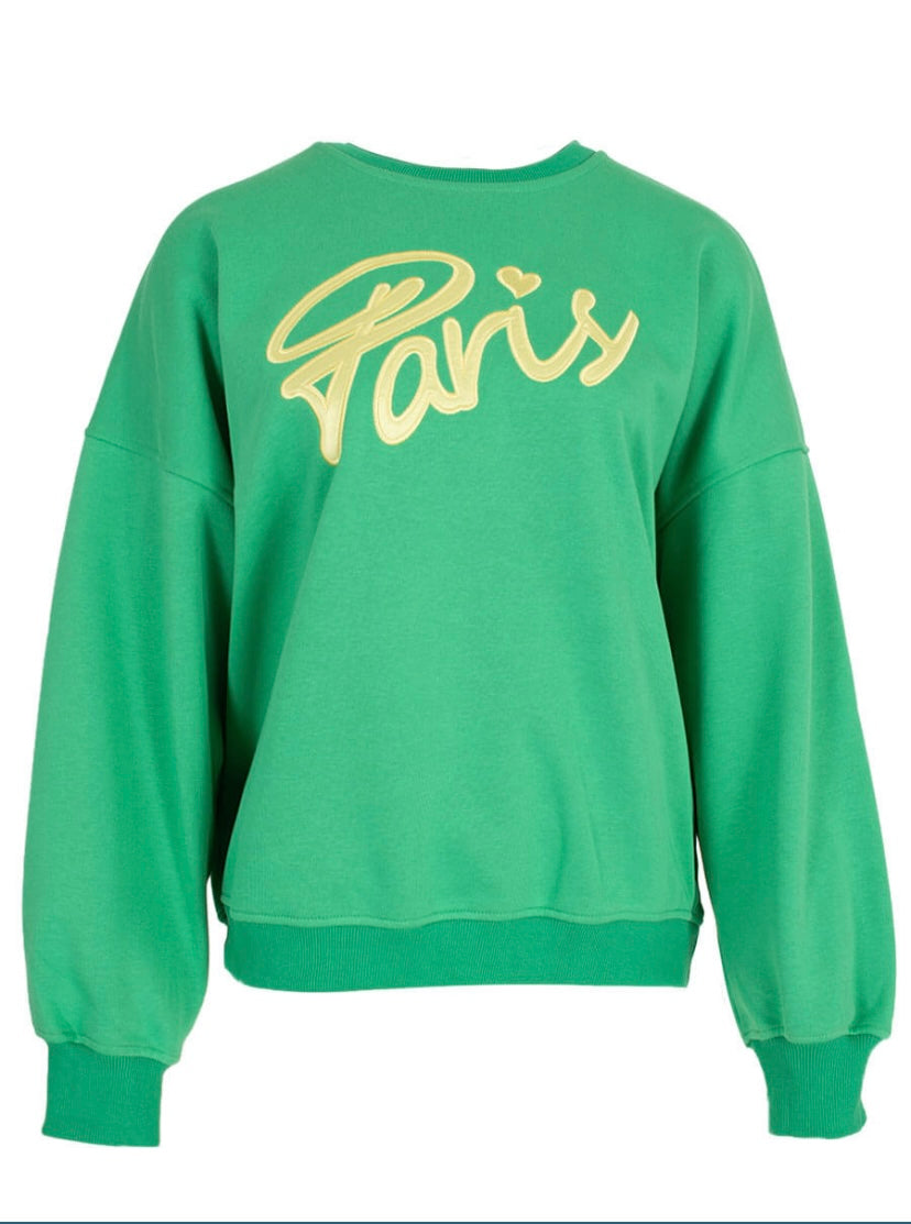 Sweater Paris | Groen