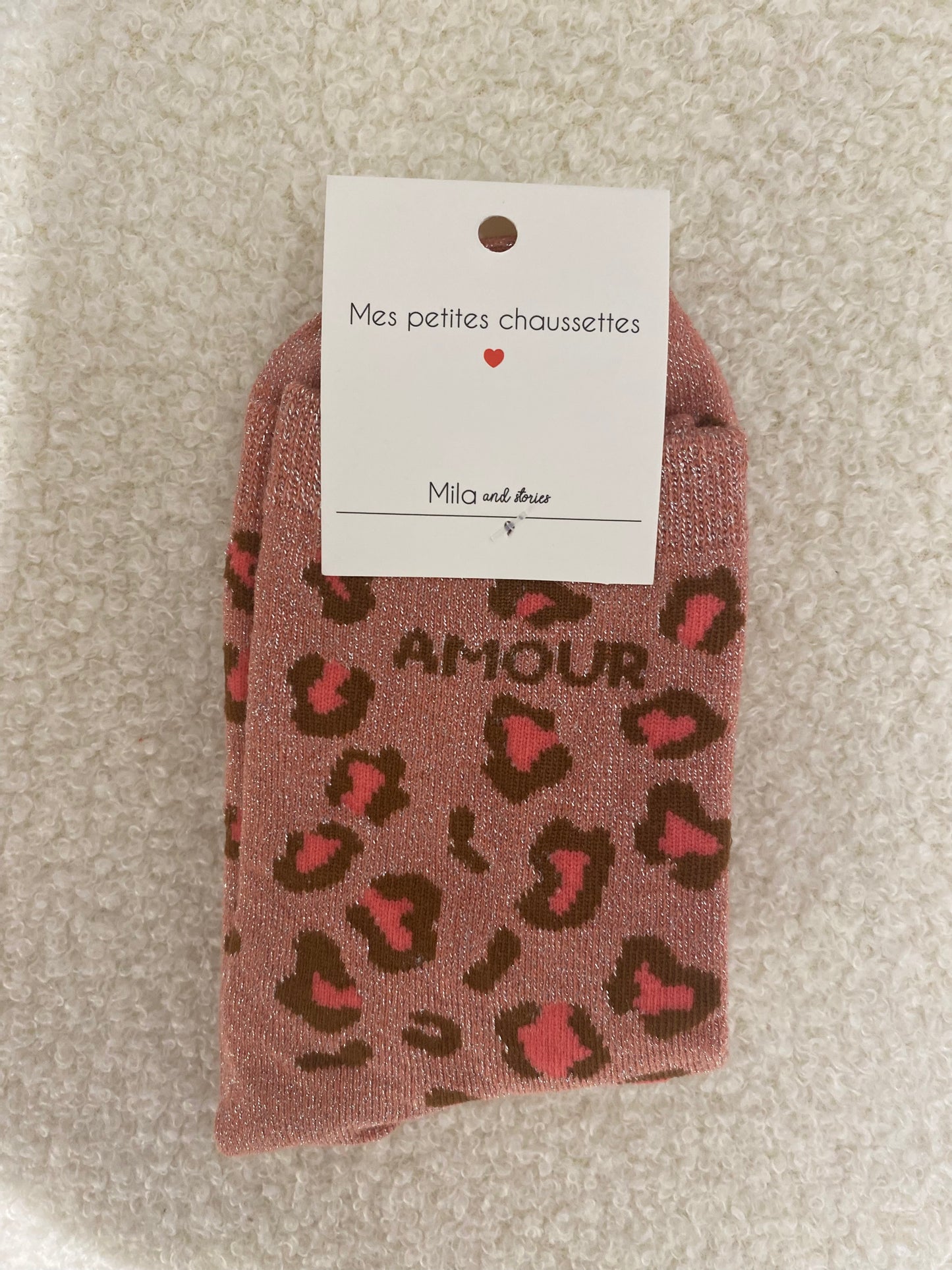 Sokken amour Roos