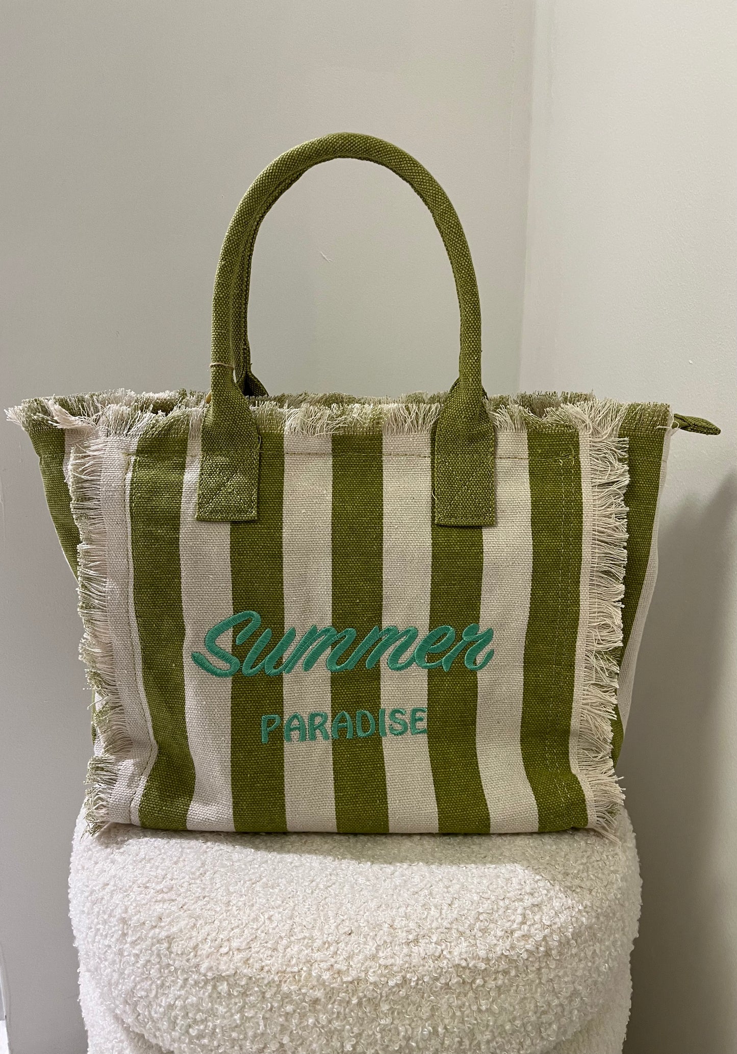 Shopper/Strandtas Groen