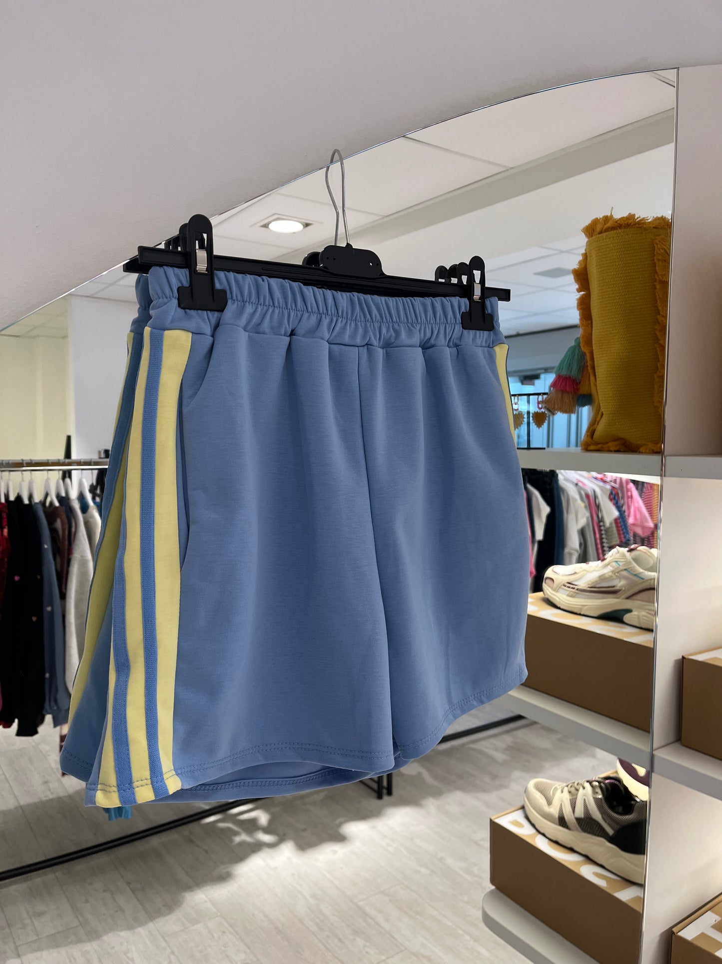T-shirt + short set blauw