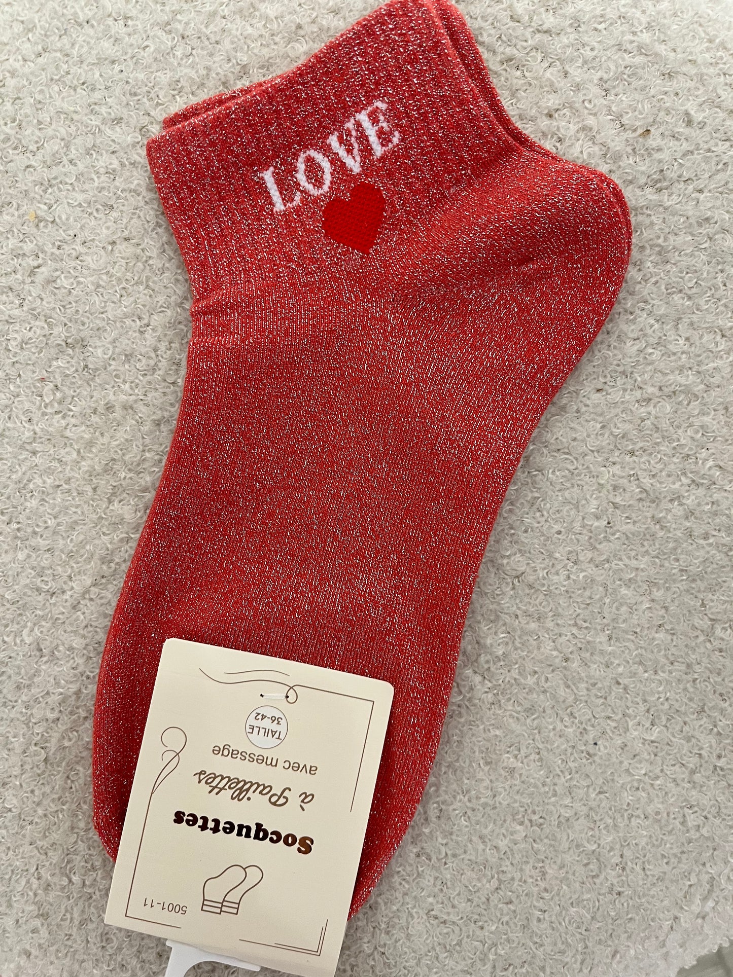 Sokken Love | Rood