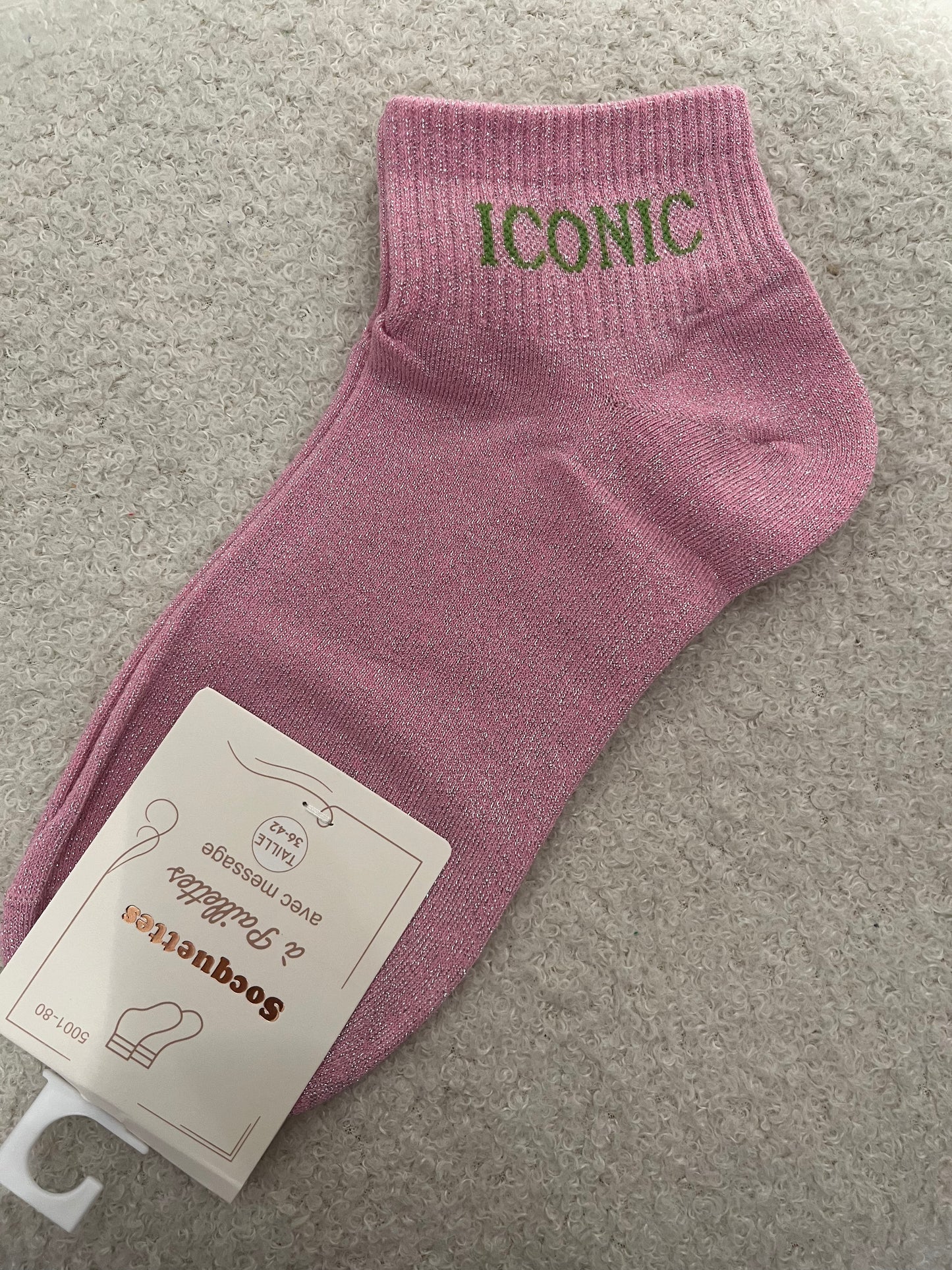 Sokken Iconic | Roos