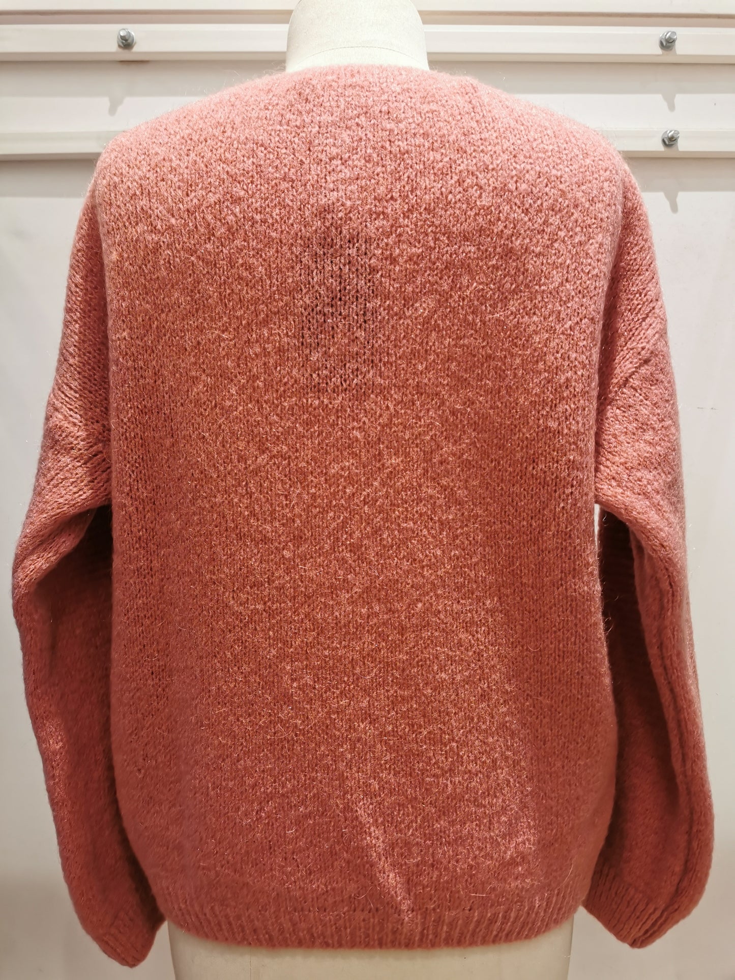 V-hals trui | Rose