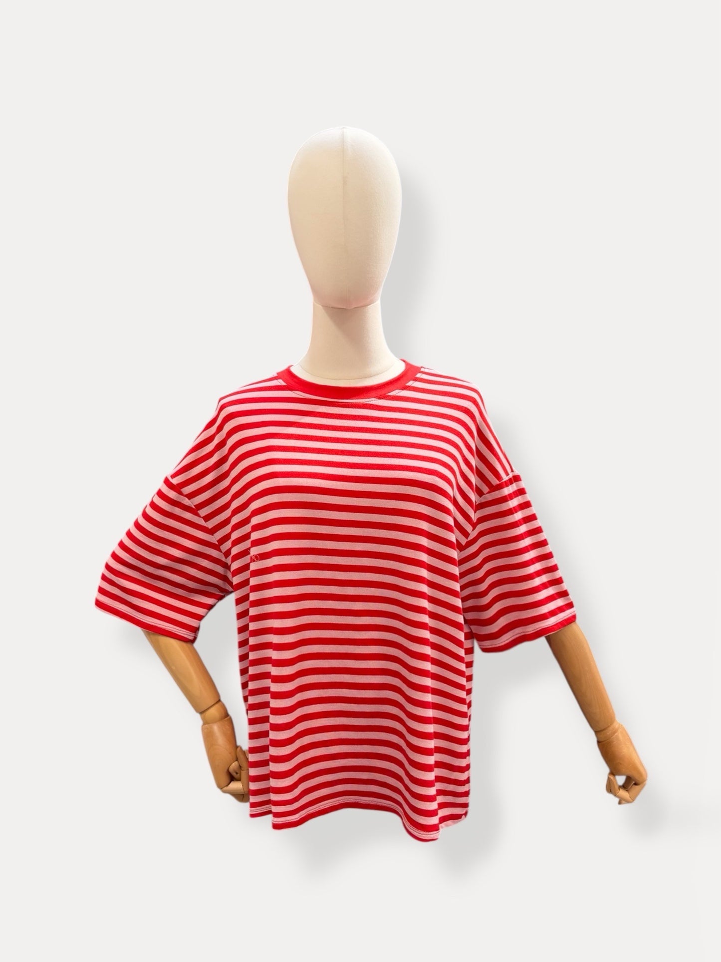 T-shirt strepen | Roos & Rood