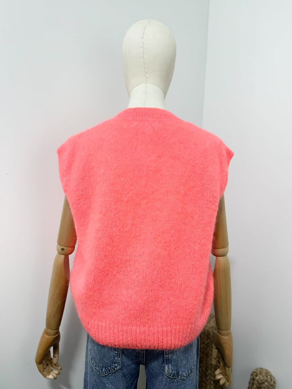 Vest met rits | Corail
