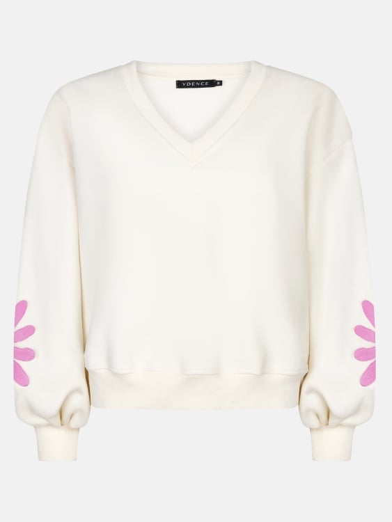 Ydence | Sweater Madelief ecru