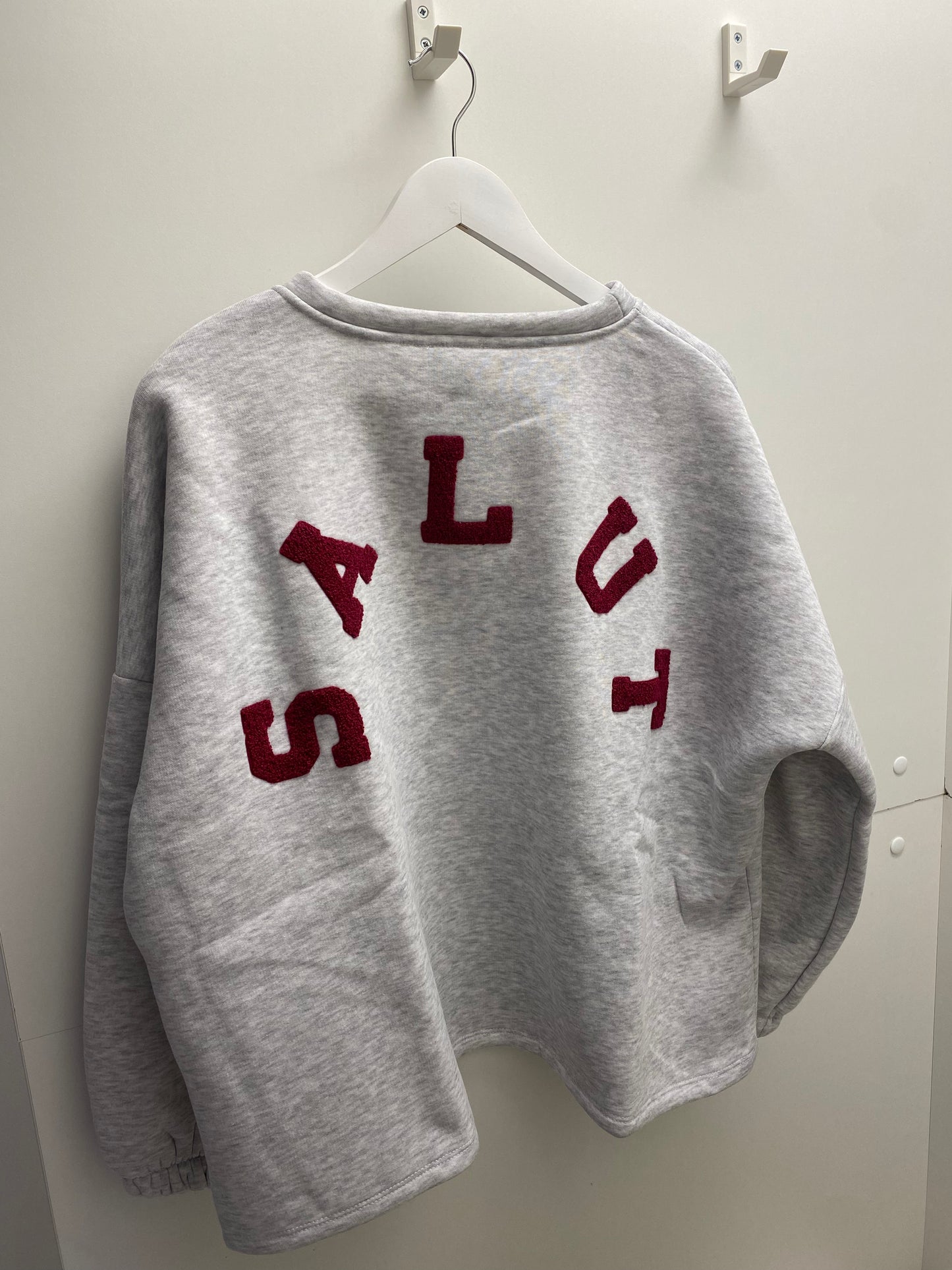 Salut sweater | Bordeaux