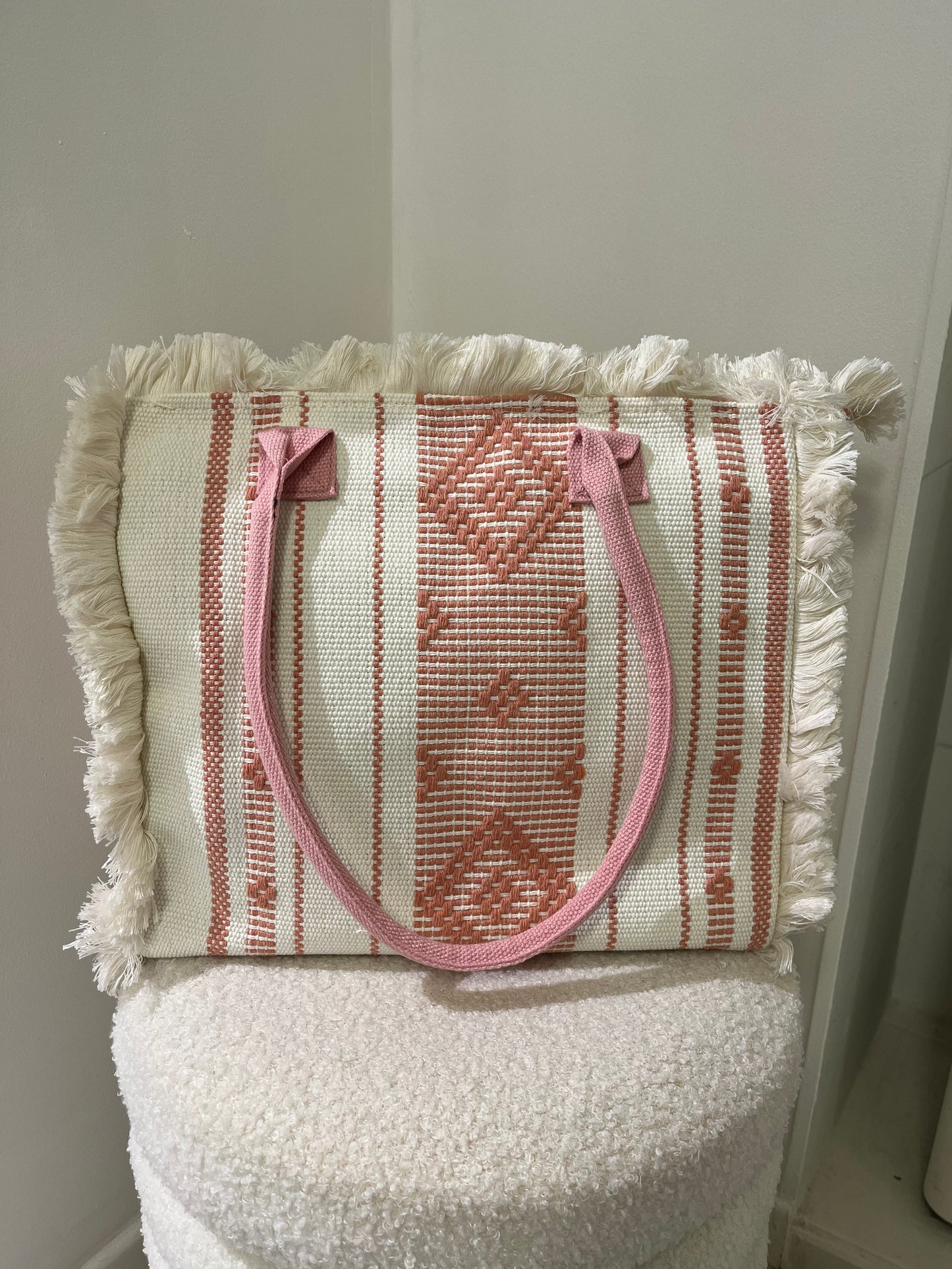 Shopper | Strandtas roos