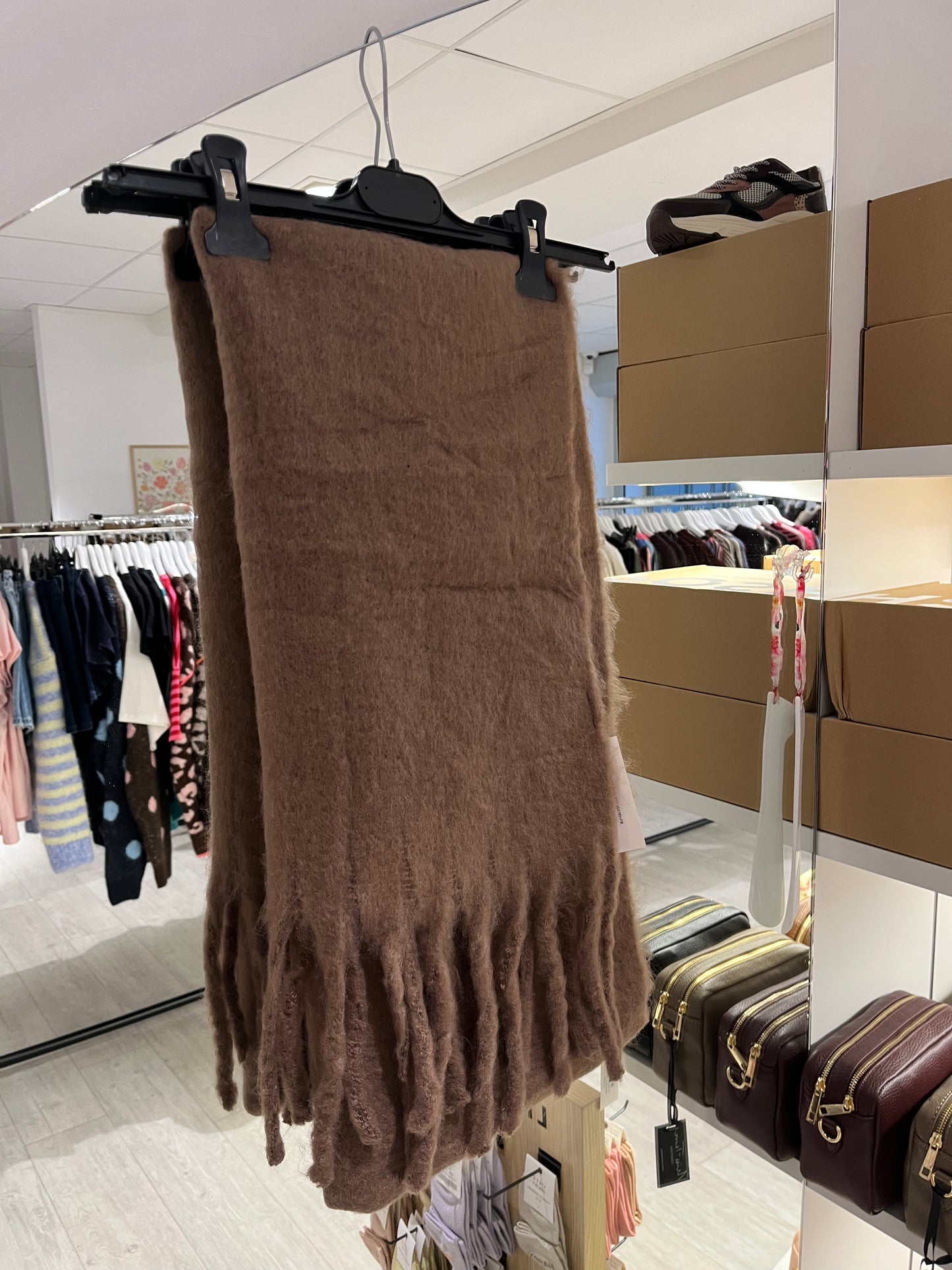 Effe sjaal | Dark Taupe