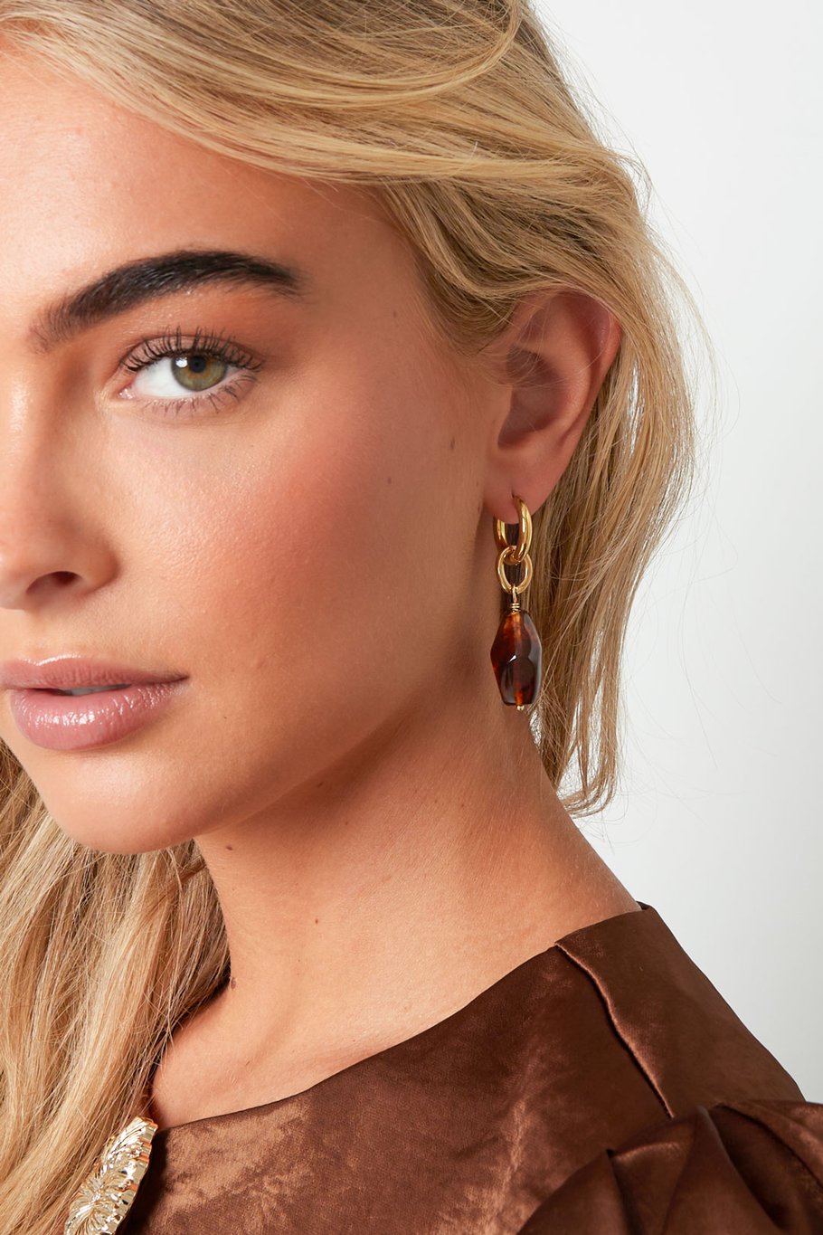 Oorbellen met druppelvorm