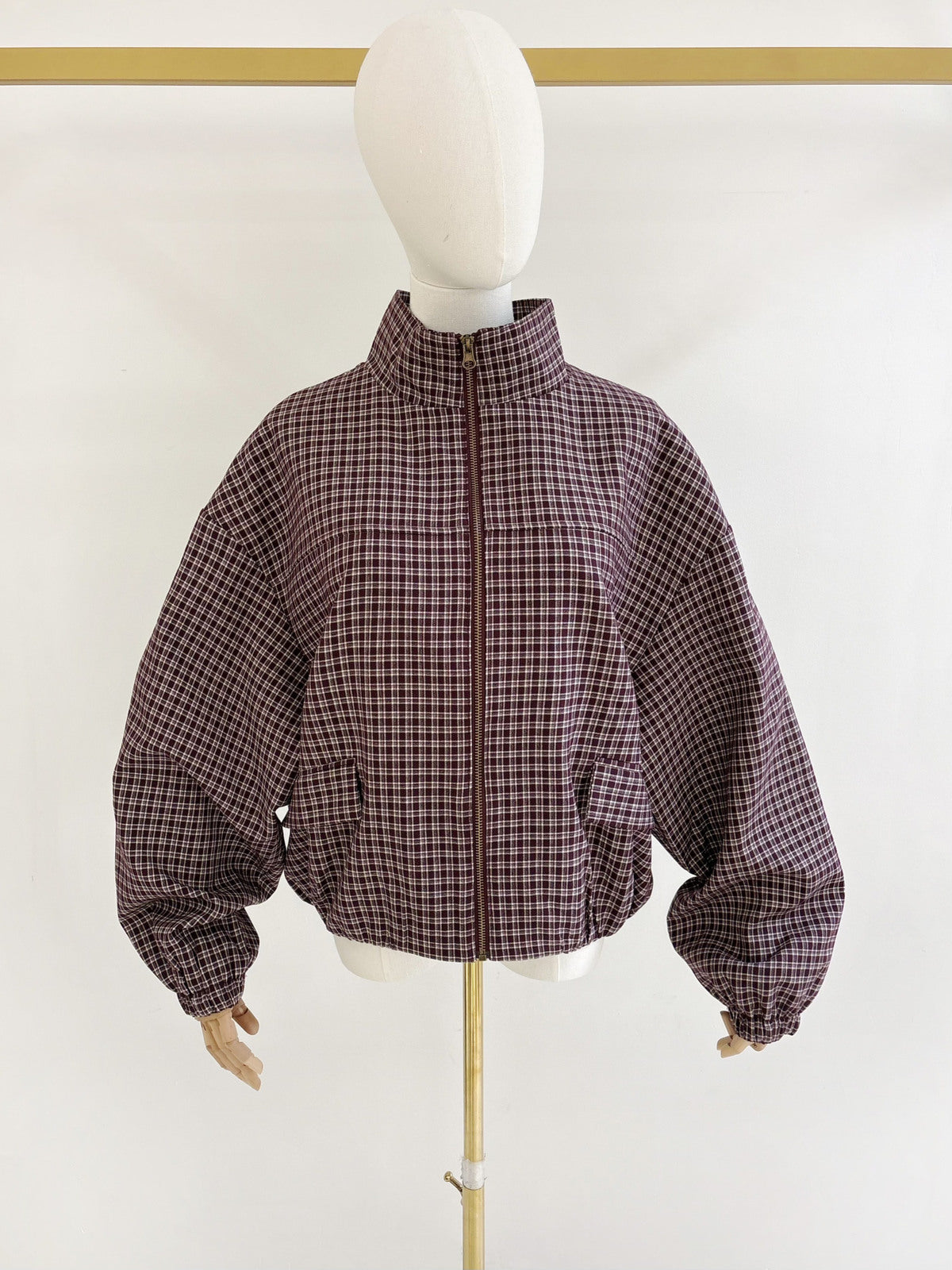 Bomber jacket | Bordeaux