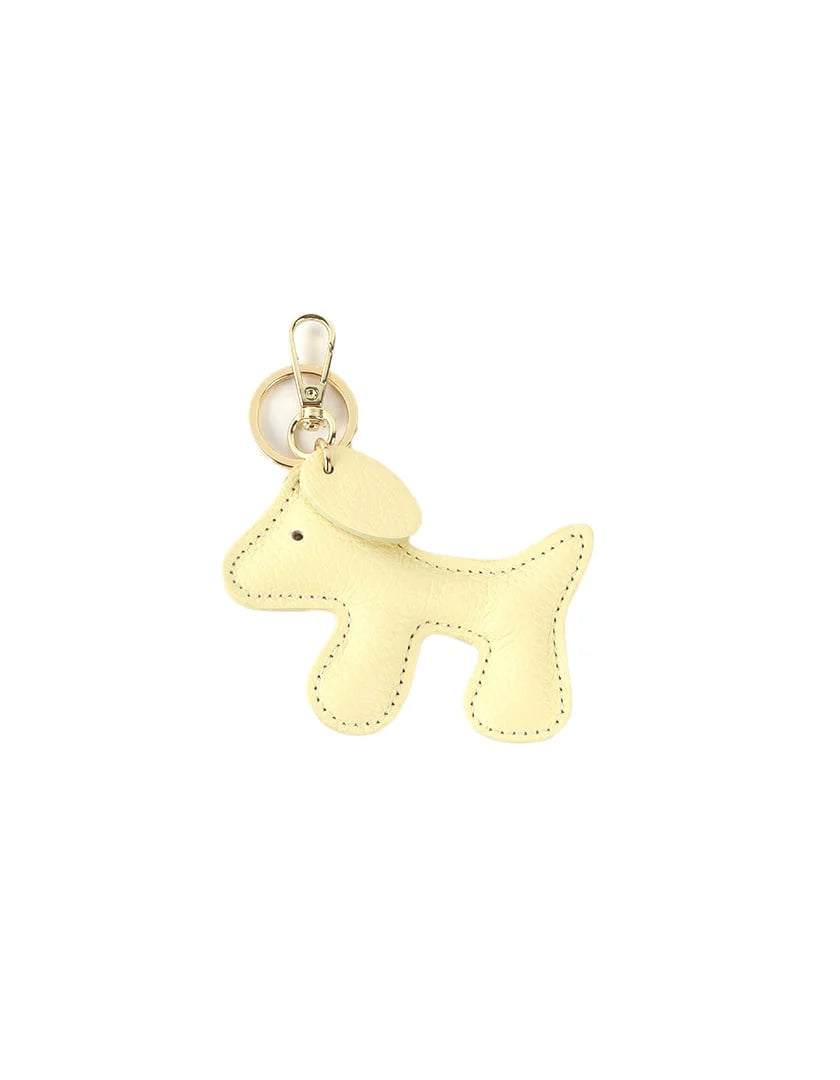 Sleutelhanger hondje | Geel