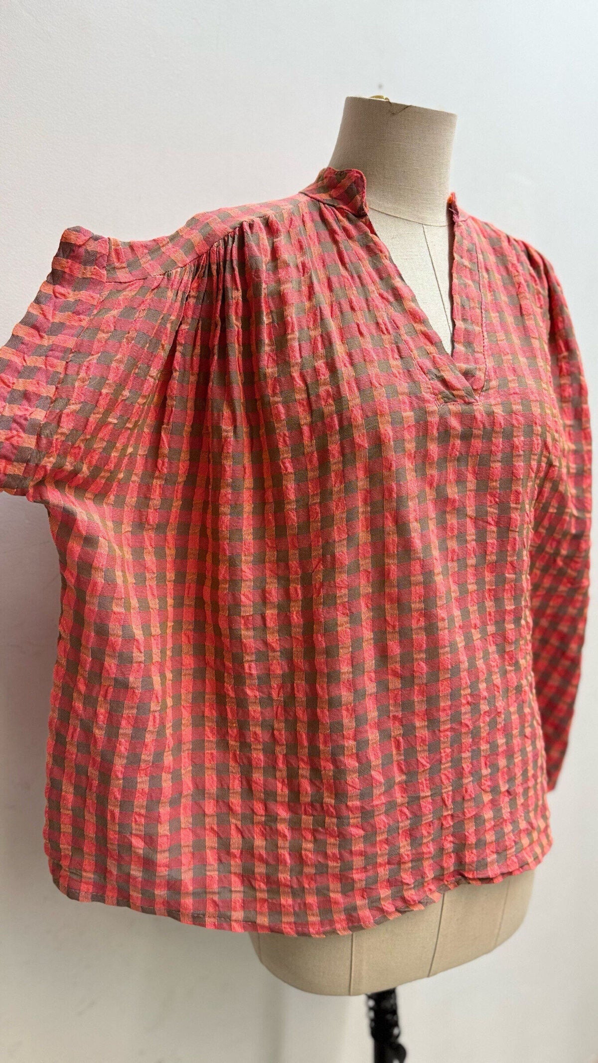 Blouse v-neck | Roos