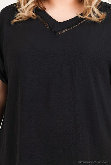 Blouse | Zwart
