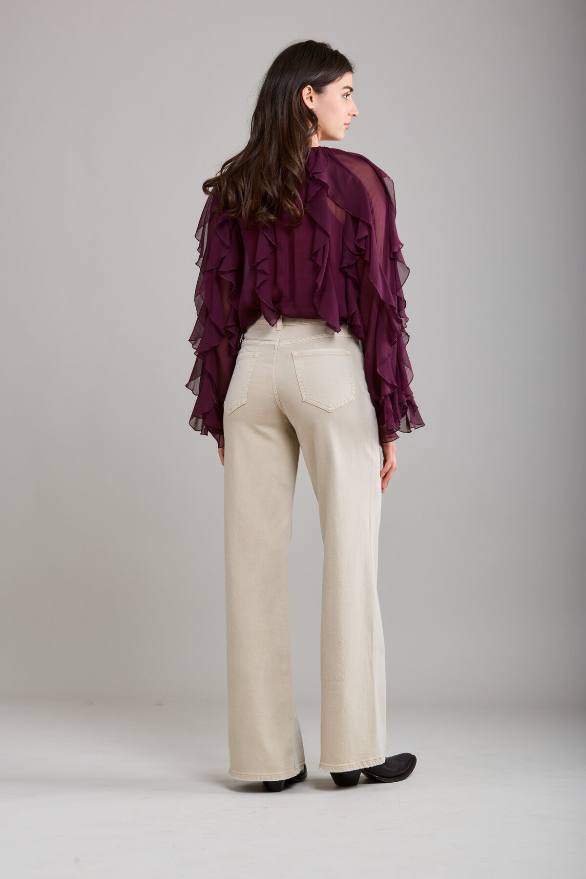 Toxik3 Wide-leg jeans - Sonia