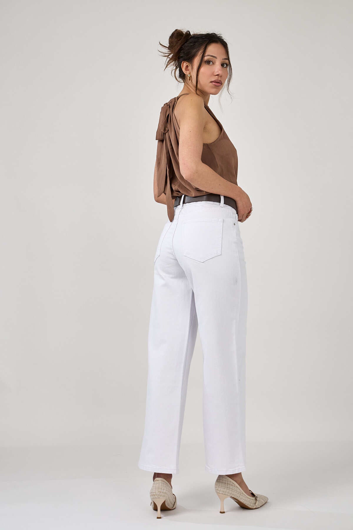 90’s Wide jeans | Wit