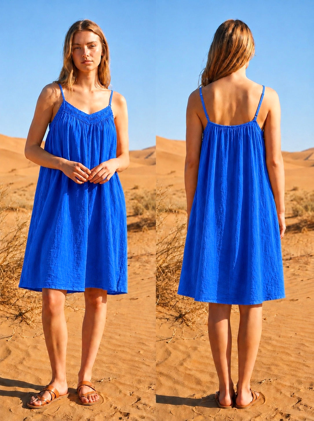 Kort kleedje | Royal Blauw