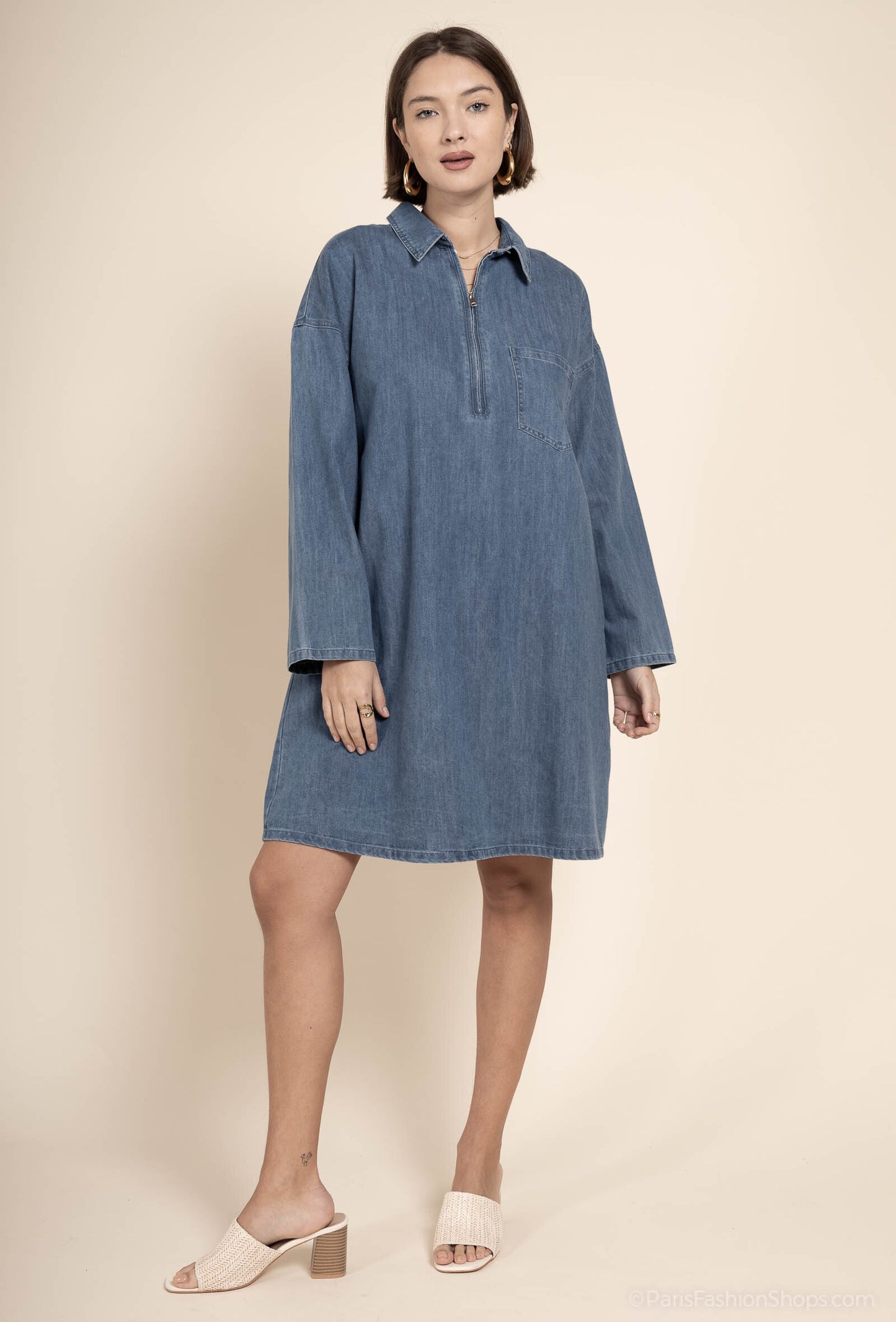 Denim kleedje
