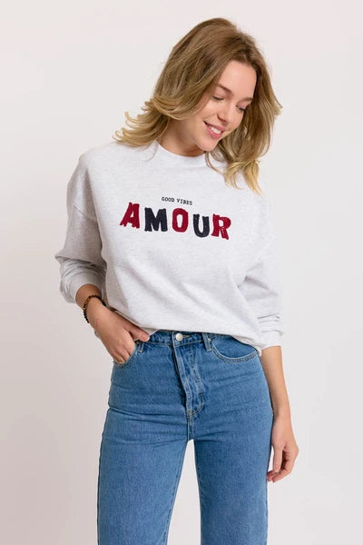Sweater Amour | Ecru