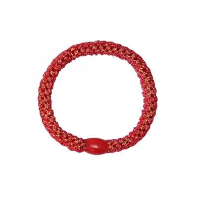 Haarelastiekjes | Glitter rood