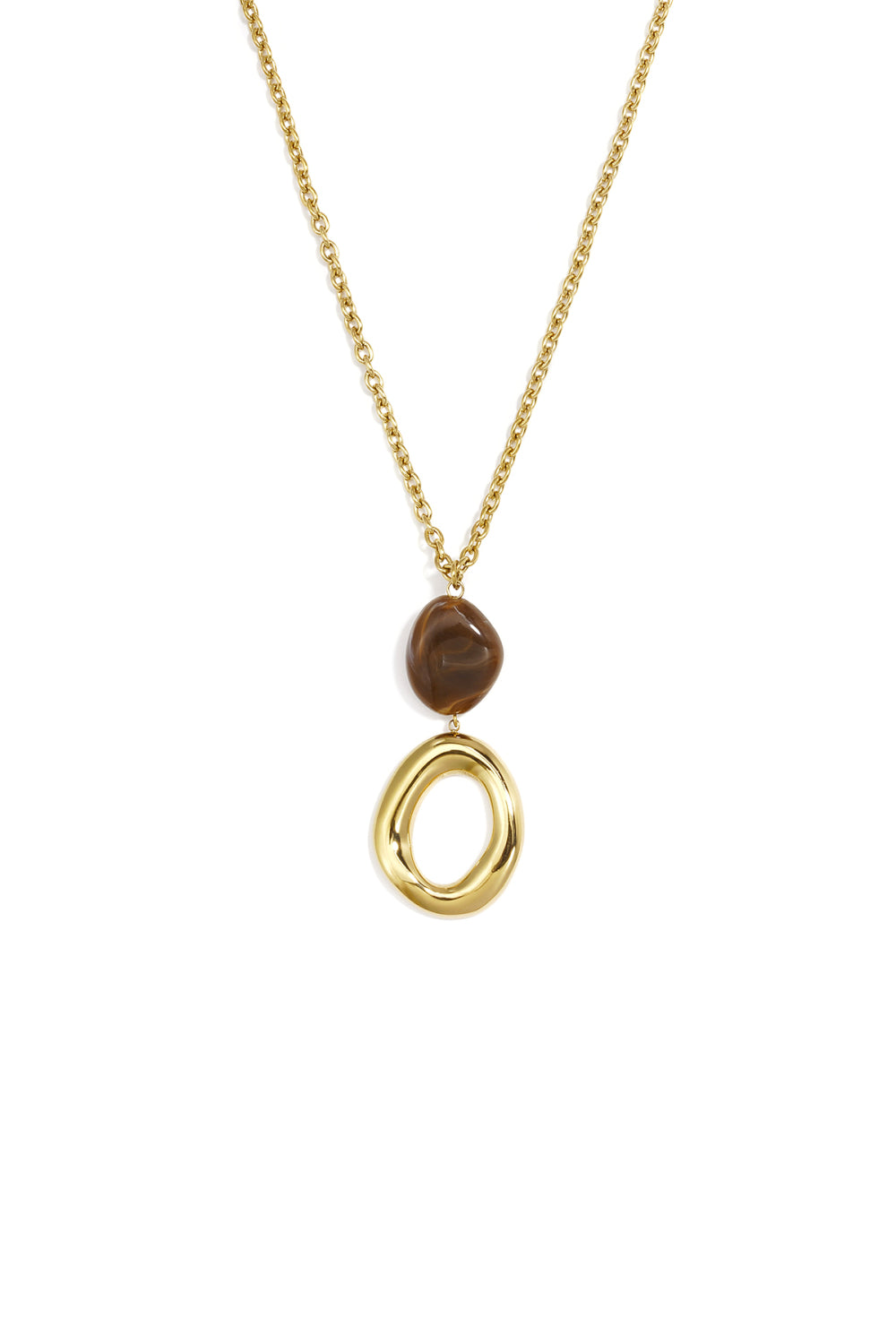Hangerketting | Bruin