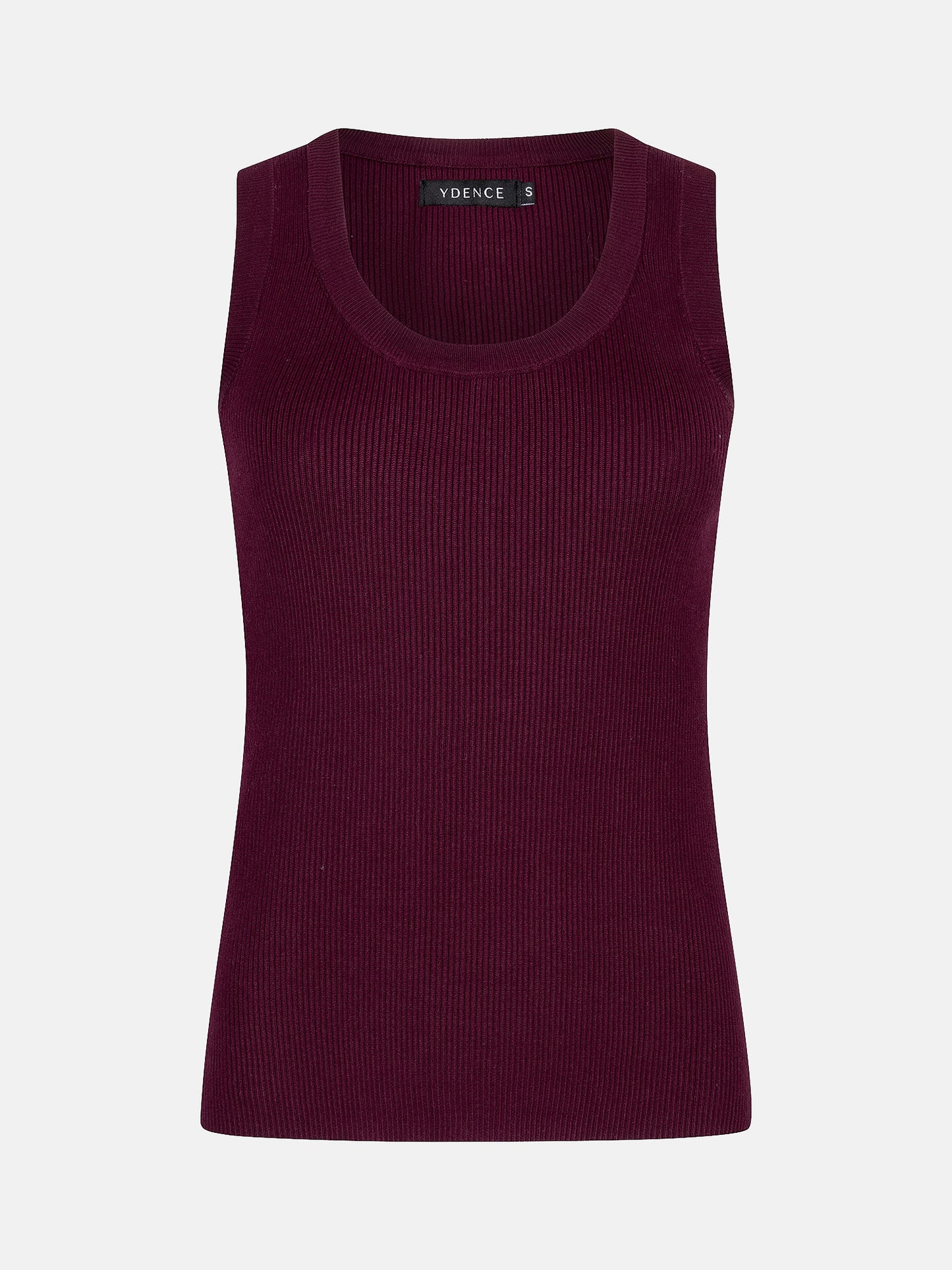 Ydence Knitted top Keely | Burgundy