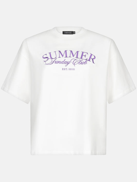 Ydence | T-shirt Summer Sunday club