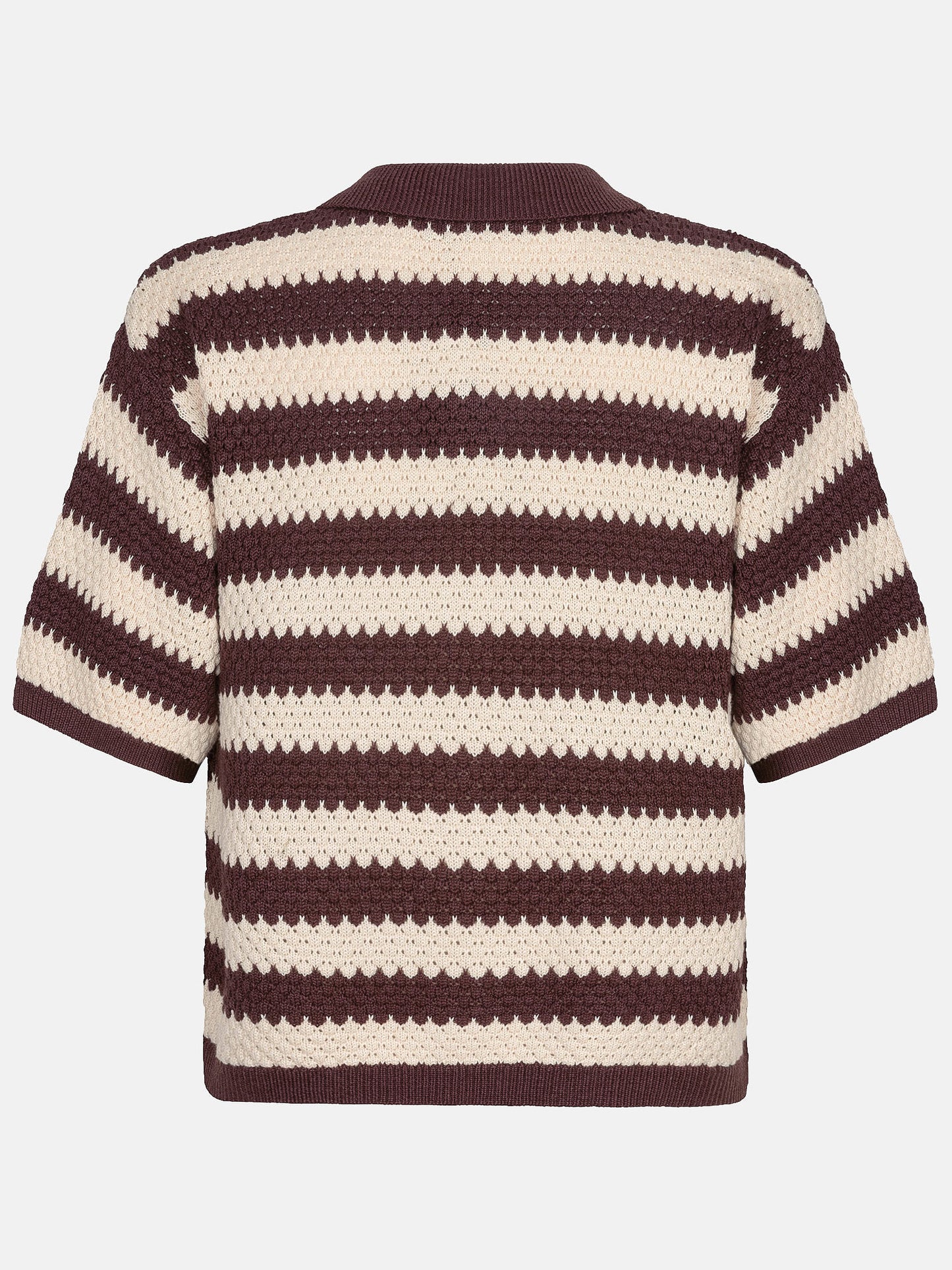 Ydence | Knitted top Janouk brown