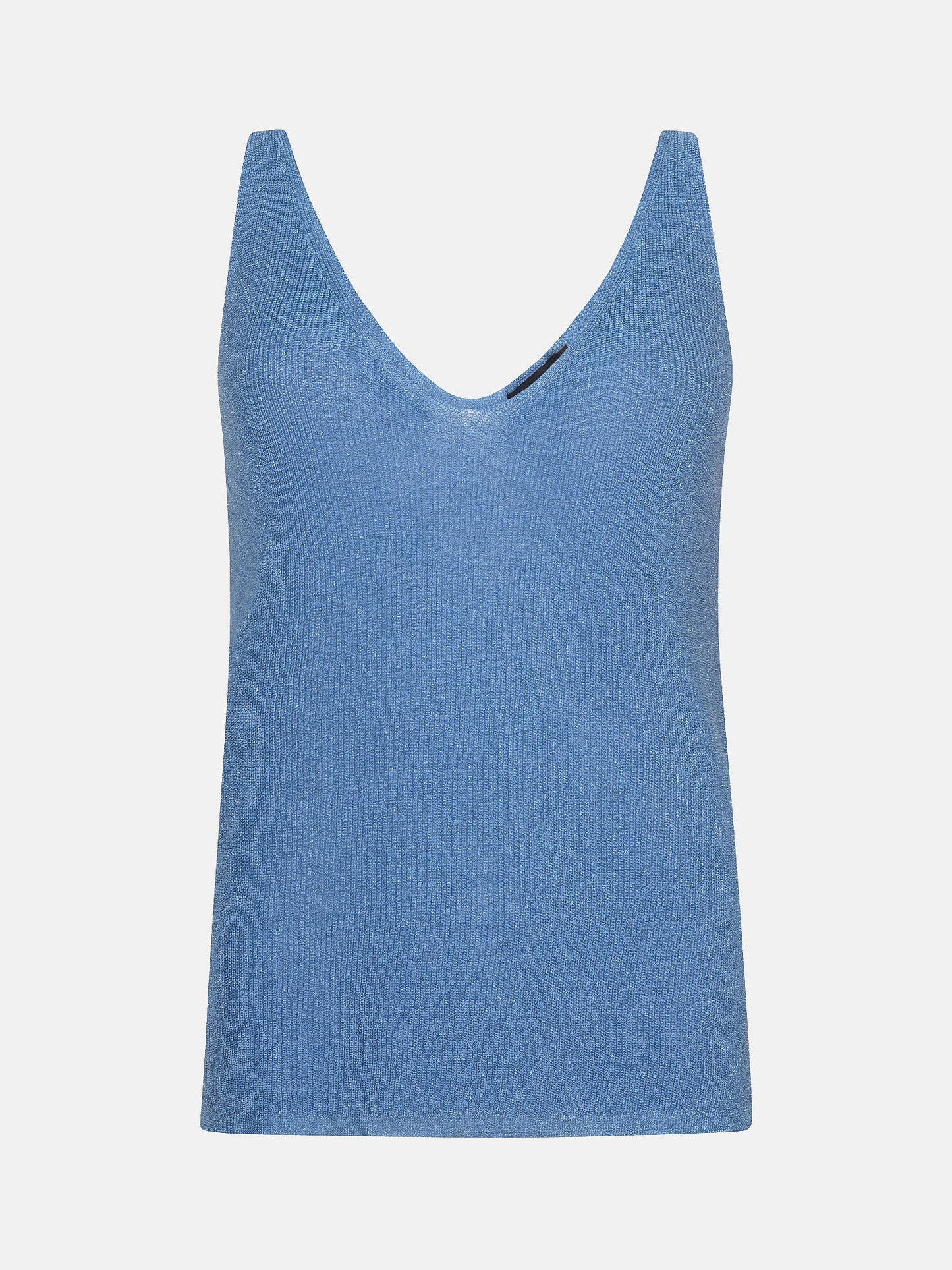Ydence | Knitted top Lux blauw