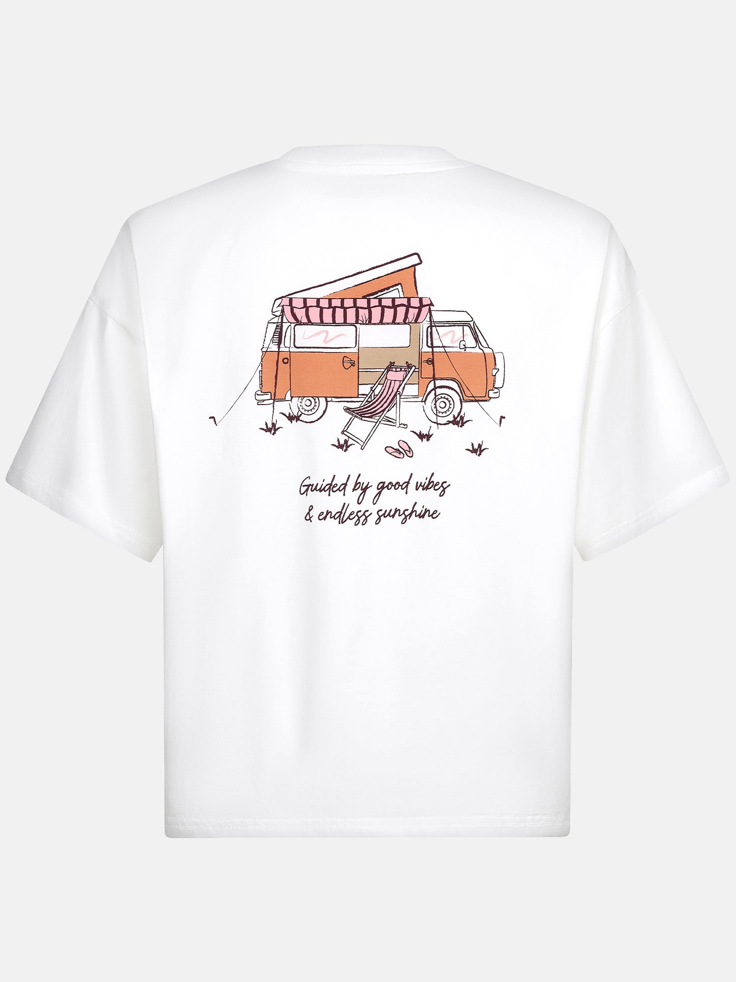 Ydence T-Shirt Camper | Burnt orange