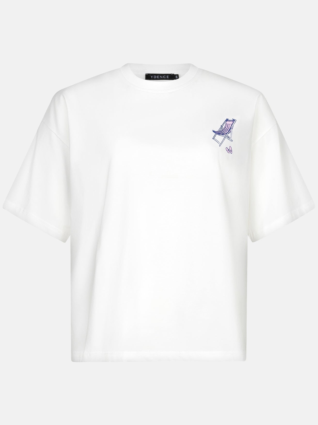 Ydence T-Shirt Camper | Blauw