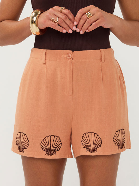 Ydence short Elena | Burnt Orange