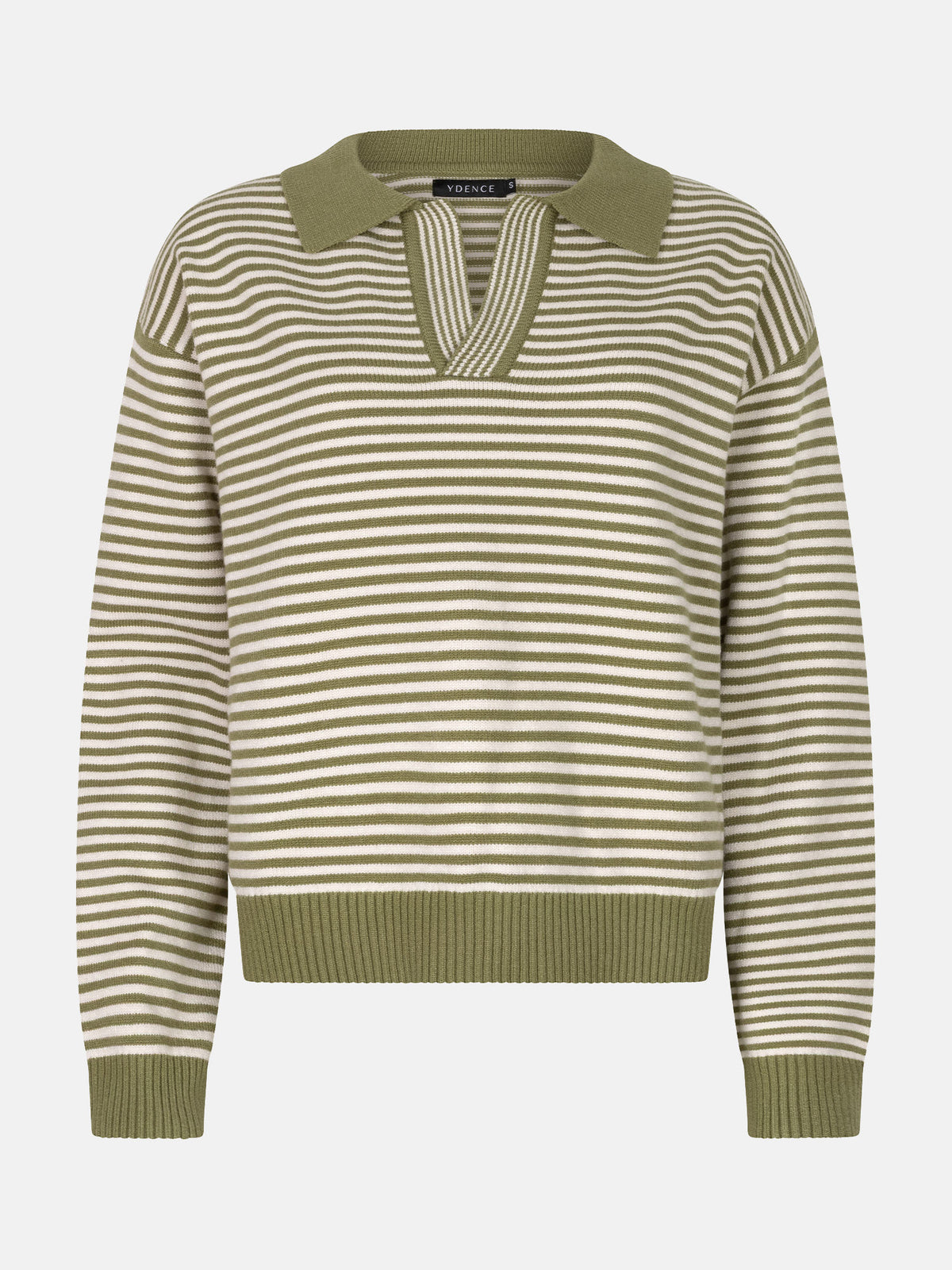 Ydence | Knitted sweater Eleanor Green