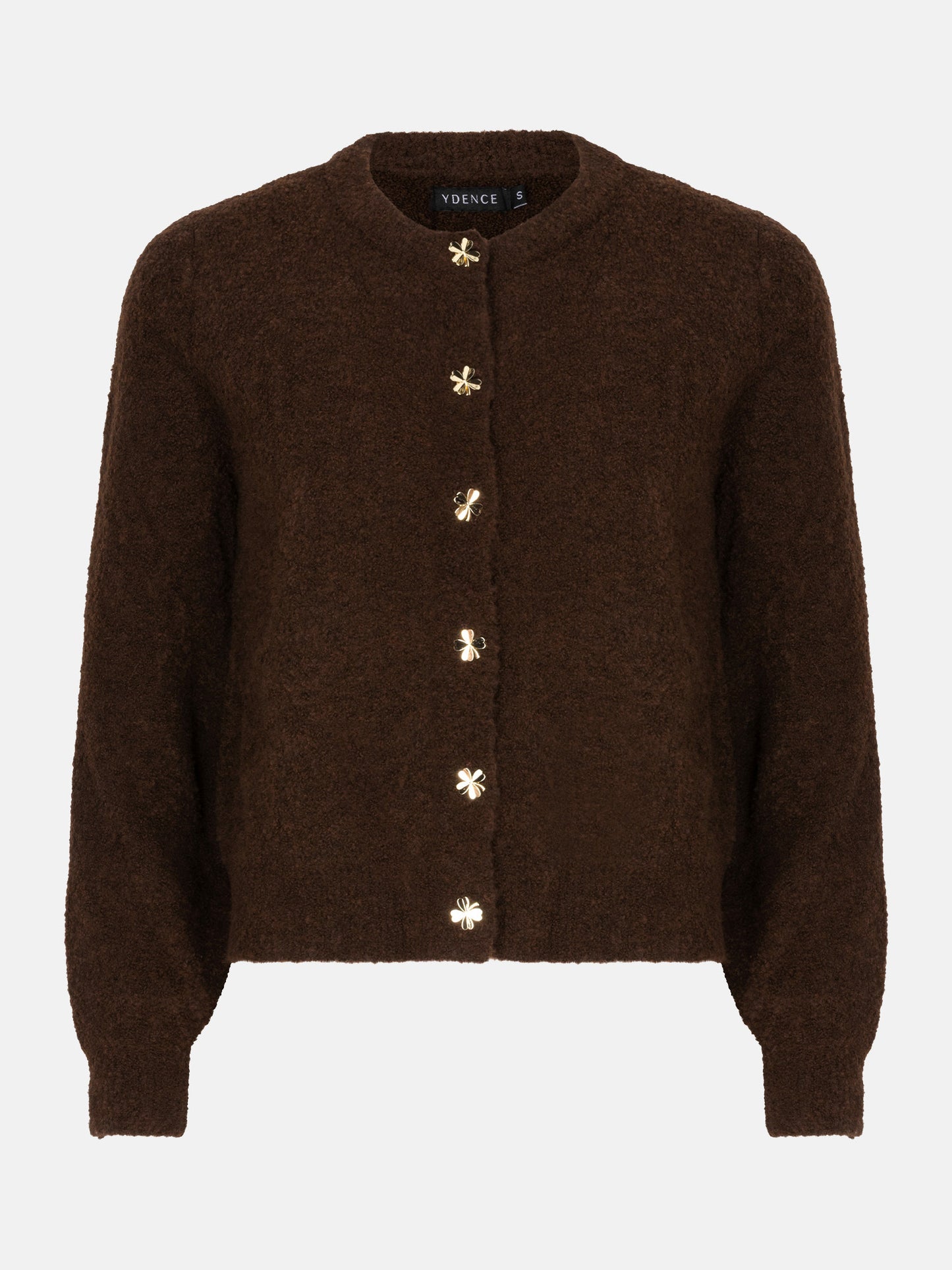 Ydence | Cardigan Eden Dark brown