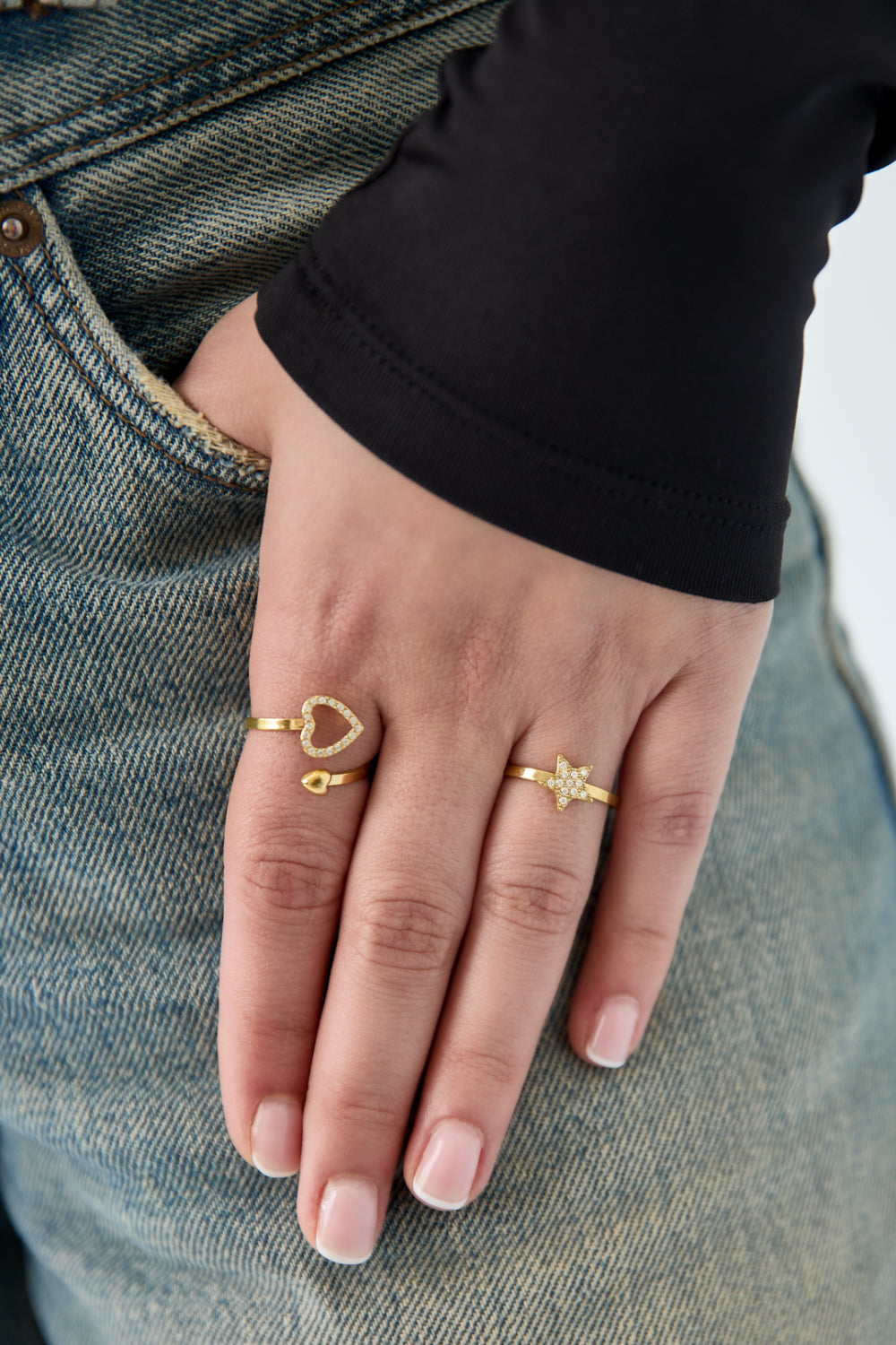 Verstelbare ring ster