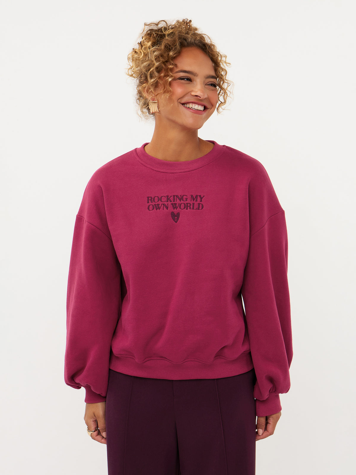 Ydence | Sweater Rocking cherry