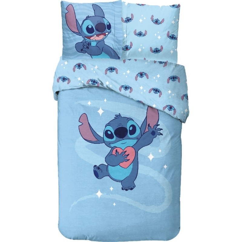 Disney - Lilo & Stitch - Dekbedovertrek - Blauw