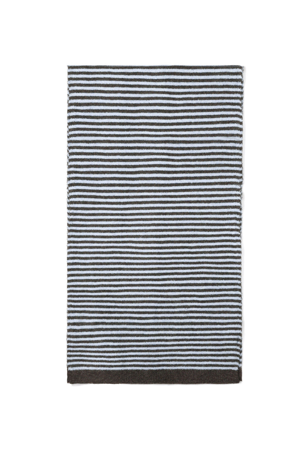 Wintersjaal met strepen | Blauw