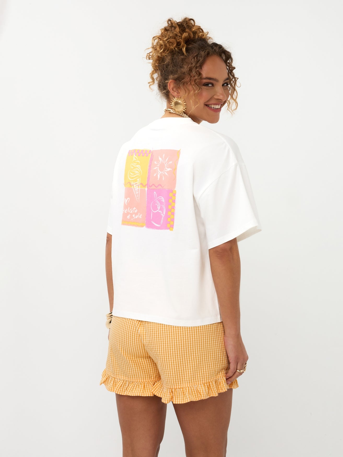 Ydence | t-shirt Gelato e sole