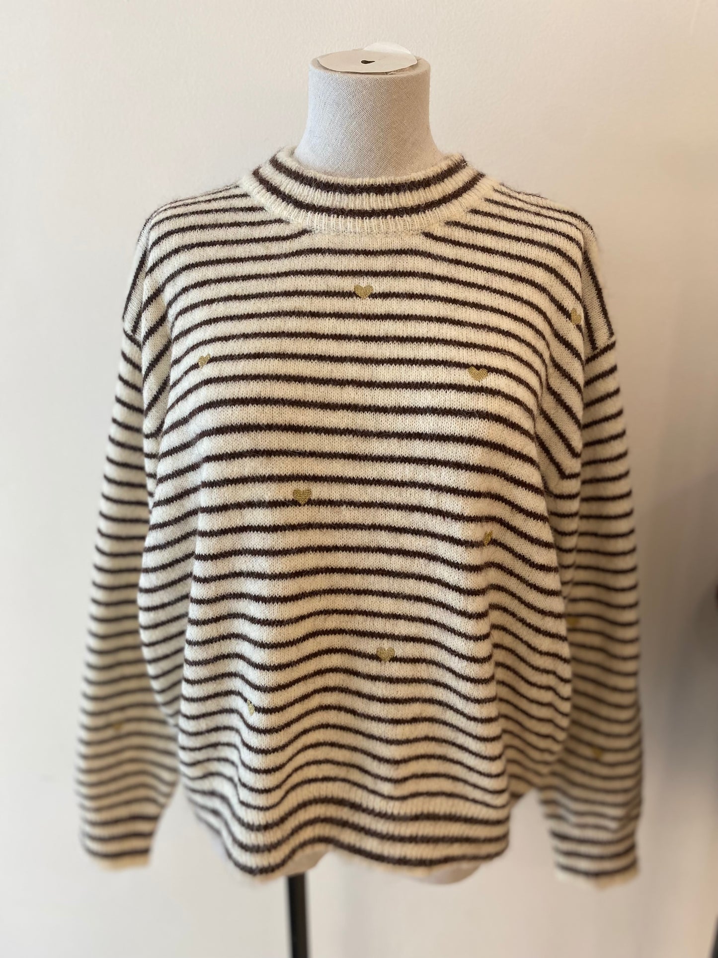 Hartjes Trui | Bruin