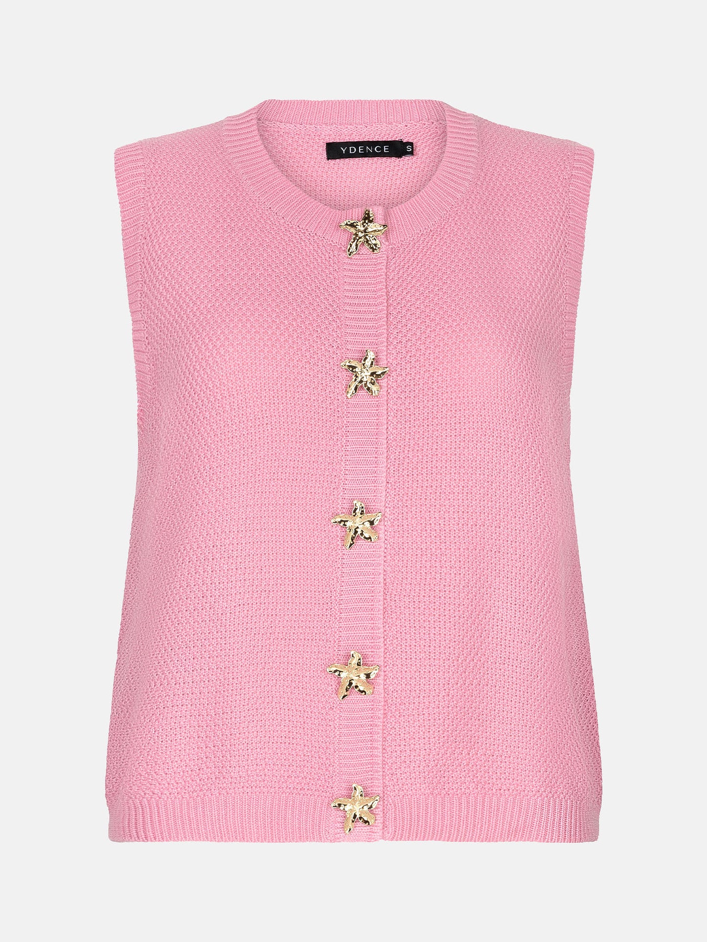 Ydence | Knitted top Mona pink