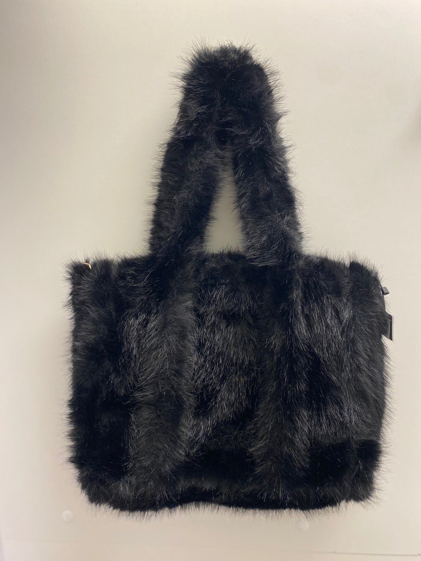 Fluffy handtas | Zwart