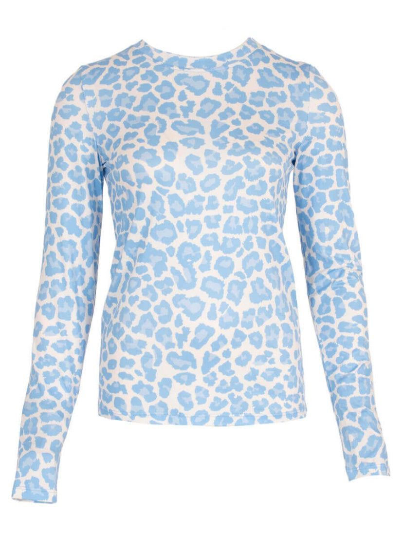 Top panter | licht blauw