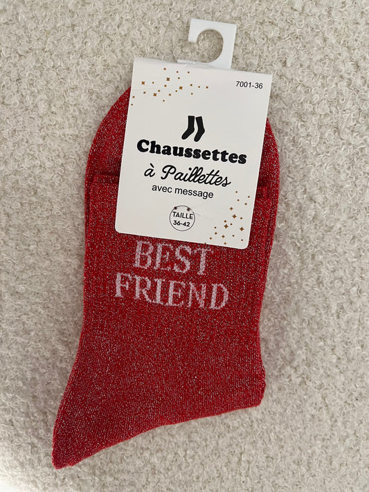 Sokken Best Friend | Rood
