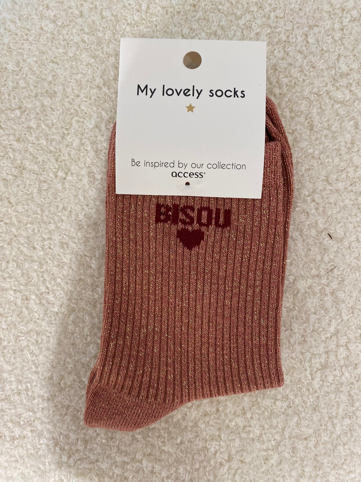 Sokken | Bisou roze